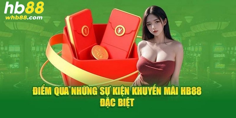 Đa dạng hoạt động khuyến mãi hấp dẫn tại nhà cái HB88